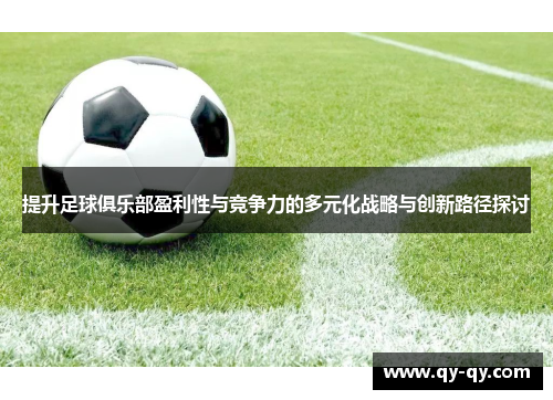 提升足球俱乐部盈利性与竞争力的多元化战略与创新路径探讨