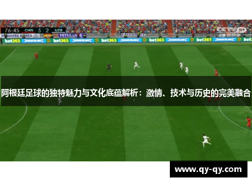 阿根廷足球的独特魅力与文化底蕴解析：激情、技术与历史的完美融合